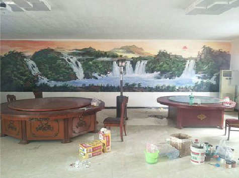 宁强墙绘-写实风景