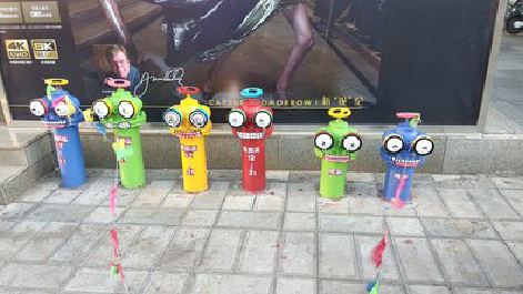  宁强商业区彩绘