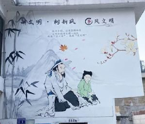  宁强分享几个墙绘保养知识。