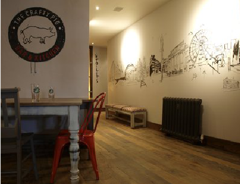  宁强教你判断手绘墙质量的好坏。