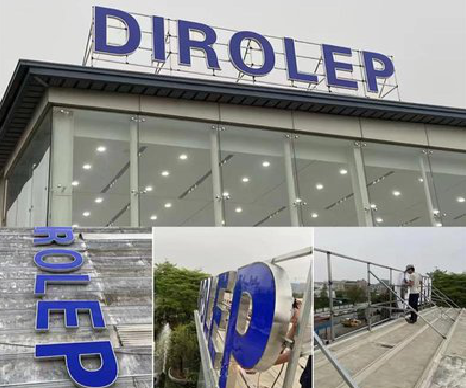  宁强楼顶发光字安装的注意事项。